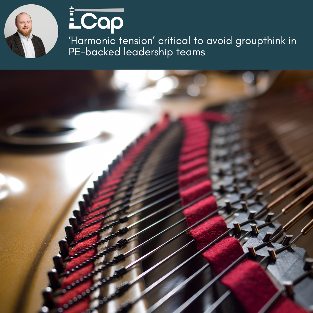 ‘Harmonic tension’ critical to avoid groupthink in PE-backed leadership teams